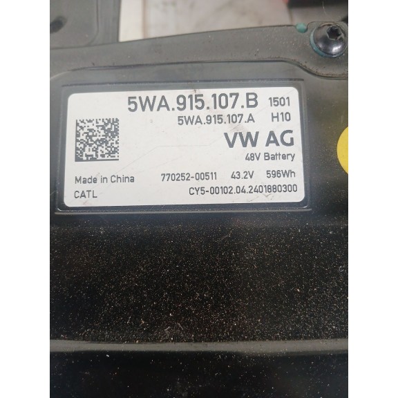 Recambio de bateria para skoda octavia iv (nx3, nn3, pv3) 1.5 tsi referencia OEM IAM 5WA915107B  