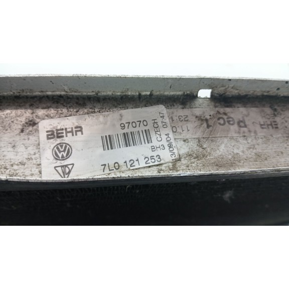 Recambio de radiador agua para porsche cayenne (9pa) 3.2 referencia OEM IAM 95510614201 7l0121253 