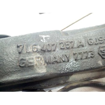Recambio de mangueta delantera izquierda para volkswagen touareg (7la) tdi r5 referencia OEM IAM 7L6407257A  
