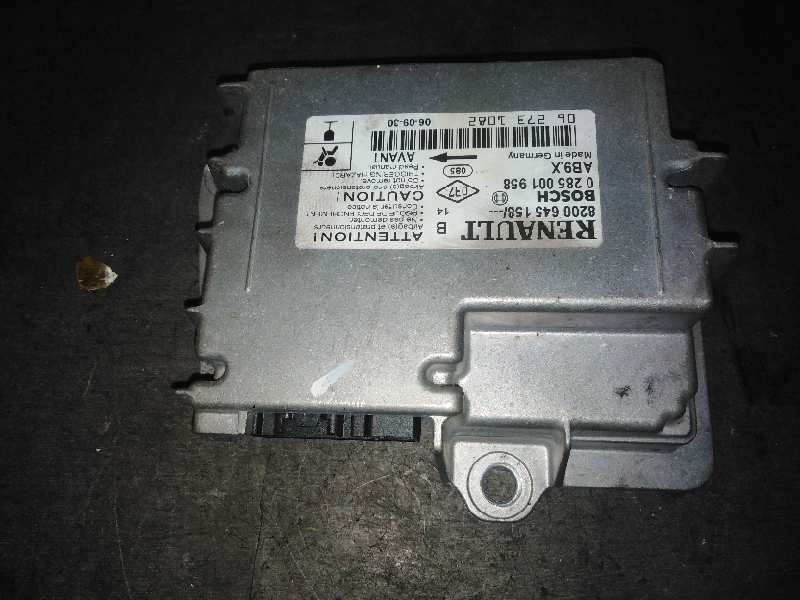 Recambio de centralita airbag para renault clio iii authentique referencia OEM IAM 8200645158 8200645158 0285001958 8200645158