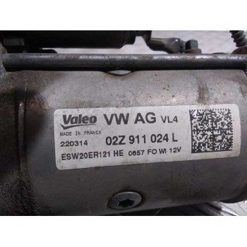 Recambio de motor arranque para volkswagen golf vii lim. business bluemotion tech. referencia OEM IAM 02Z911024L 02Z911021CX 02Z