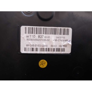 Recambio de cuadro instrumentos para citroën c4 picasso intensive referencia OEM IAM 9811083780 9811083780 