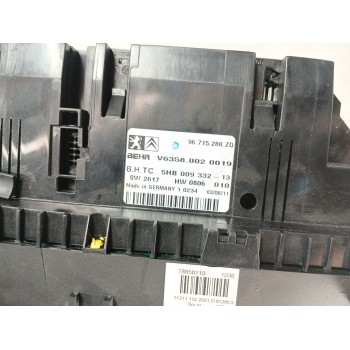 Recambio de mando climatizador para citroën c5 station wagon 1.6 hdi fap referencia OEM IAM 96715288zd  