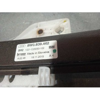 Recambio de elevalunas trasero derecho para audi a4 berlina (8w2) advanced edition referencia OEM IAM  8W0839462 CONFORT