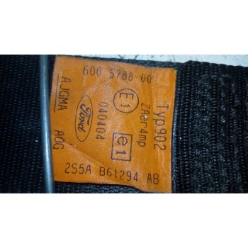 Recambio de cinturon seguridad delantero derecho para ford fiesta (cbk) 1.4 tdci cat referencia OEM IAM 2S5AB61294AB  