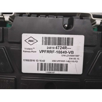 Recambio de cuadro instrumentos para fiat talento kombi (296) referencia OEM IAM 248104724R VPFRRF10849VB 5000RPM