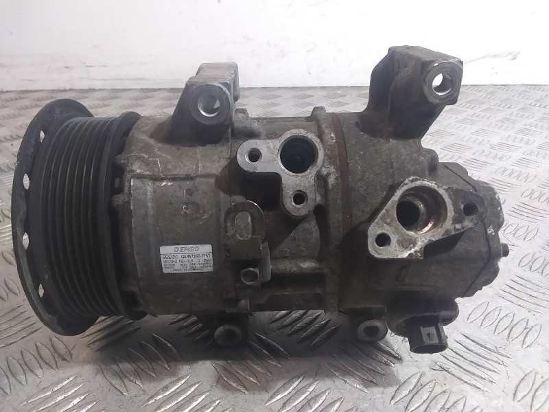 Recambio de compresor aire acondicionado para toyota auris 2.0 d-4d cat referencia OEM IAM 4472601257 GE4472601256 GE4472806560