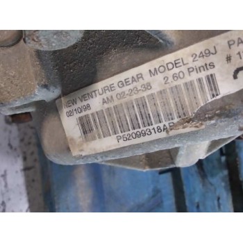 Recambio de caja cambios para jeep gr.cherokee (zj)/(z) 2.5 turbodiesel referencia OEM IAM 249J 52099318AB P52099318AB