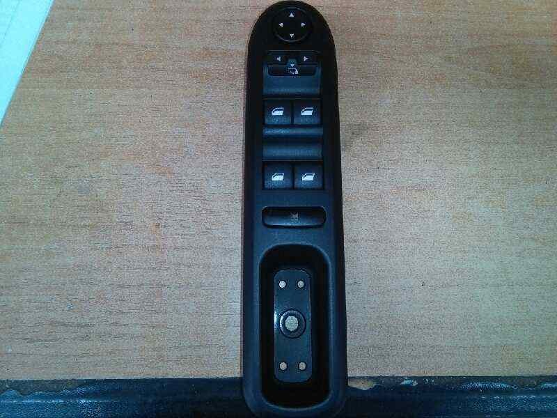 Recambio de mando elevalunas delantero izquierdo para peugeot 407 referencia OEM IAM  NUEVO 4 TECLAS PLEGABLE