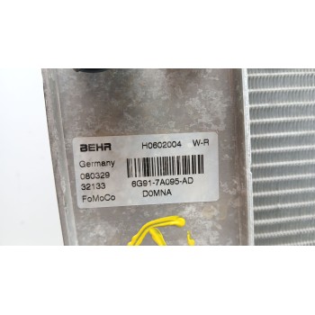 Recambio de radiador agua para land rover freelander (lr2) referencia OEM IAM 6G917AO95aD 6G918005FC 989299ae