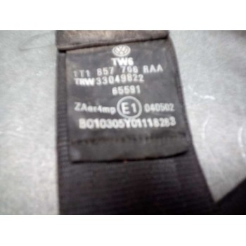 Recambio de pretensor airbag derecho para volkswagen touran (1t1) advance referencia OEM IAM 1T1857706RAA  