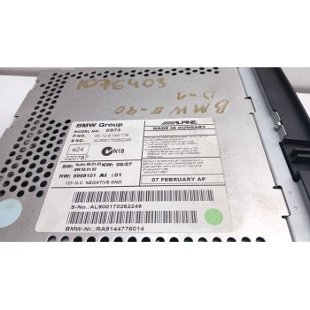 Recambio de sistema audio / radio cd para bmw 3 (e90) 318 d referencia OEM IAM 65129144776  