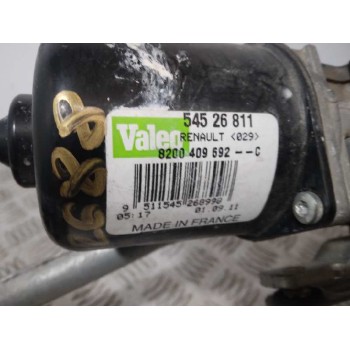 Recambio de motor limpia delantero para renault kangoo furgón confort referencia OEM IAM 54526811 4 CABLES 8200409682C