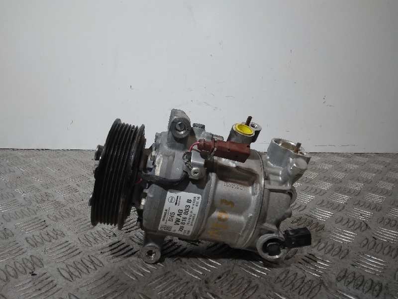 Recambio de compresor aire acondicionado para seat ateca (khp) referencia OEM IAM 3Q0816803B 6 CANALES 