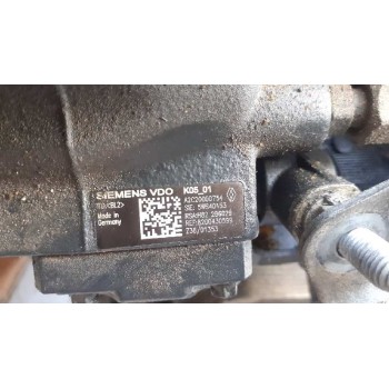 Recambio de bomba inyeccion para renault megane ii berlina 5p 1.5 dci diesel referencia OEM IAM 8200430599  