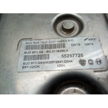 Recambio de centralita motor uce para peugeot bipper básico referencia OEM IAM 55257726  