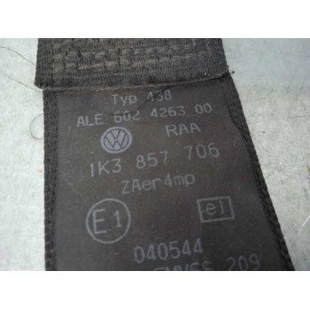 Recambio de cinturon seguridad delantero para volkswagen golf v berlina (1k1) 1.9 tdi referencia OEM IAM 1K3857706RAA DERECHO 3 