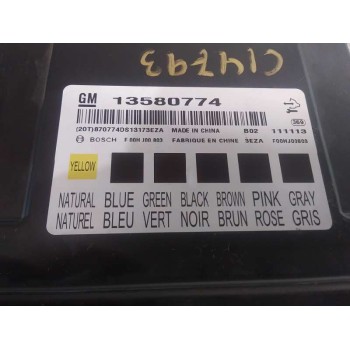 Recambio de modulo confort para chevrolet cruze hatchback lt+ referencia OEM IAM 13580774  