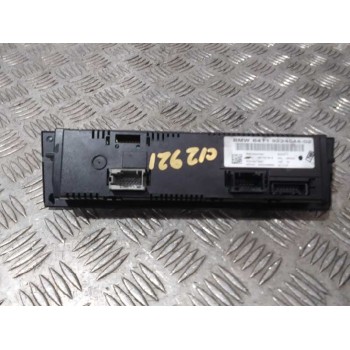 Recambio de mando climatizador para bmw serie 1 berlina (e81/e87) 118d referencia OEM IAM 6411922454402  