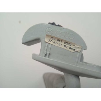 Recambio de parasol derecho para volkswagen golf iv berlina (1j1) 25 aniversario referencia OEM IAM 3B0857552Q GRIS 