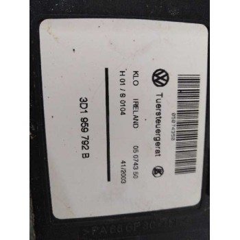 Recambio de motor elevalunas delantero derecho para porsche cayenne (typ 9pa) s referencia OEM IAM 3D1959792B  3D1959792B