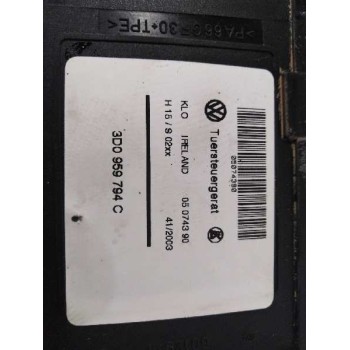 Recambio de motor elevalunas trasero derecho para porsche cayenne (typ 9pa) s referencia OEM IAM 3D0959794C  3D0959794C
