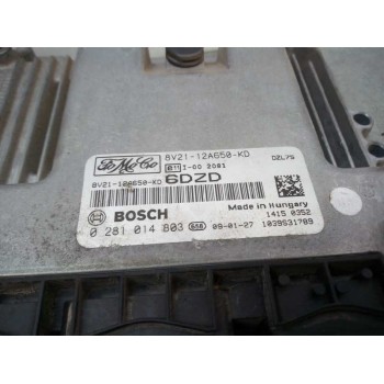 Recambio de centralita motor uce para ford fiesta (cb1) 1.6 tdci cat referencia OEM IAM 8V2112A650KD 0281014803 