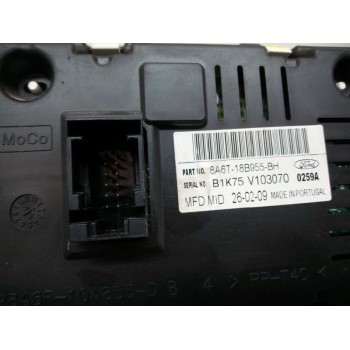 Recambio de display para ford fiesta (cb1) 1.6 tdci cat referencia OEM IAM 8A6T18B955BH  
