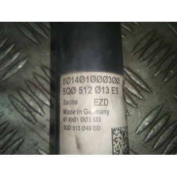 Recambio de amortiguador trasero derecho para seat leon (5f1) style visio edition referencia OEM IAM 5Q0512013ES  
