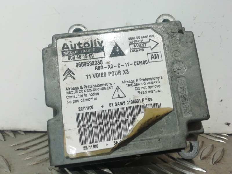 Recambio de centralita airbag para citroën c5 break collection referencia OEM IAM 9659532380  