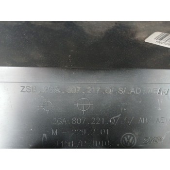 Recambio de paragolpes delantero para volkswagen t-roc (a11, d11) 1.5 tsi 4motion referencia OEM IAM 2GA907221Q  