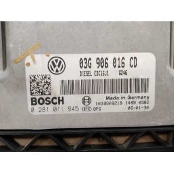 Recambio de centralita motor uce para volkswagen touran (1t1) 1.9 tdi referencia OEM IAM 03G906016CD 0281011945 