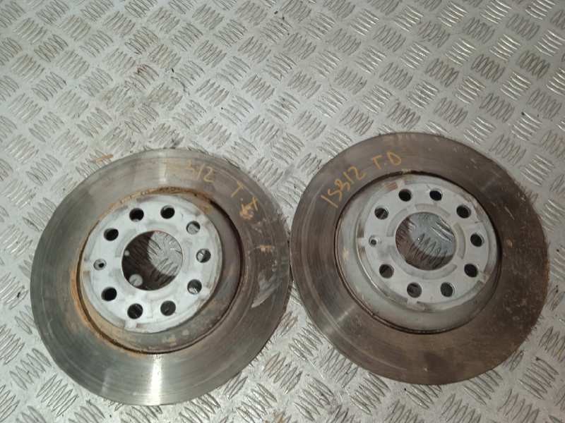 Recambio de disco freno trasero para volkswagen arteon (3h8) referencia OEM IAM 3Q0615601A X2 