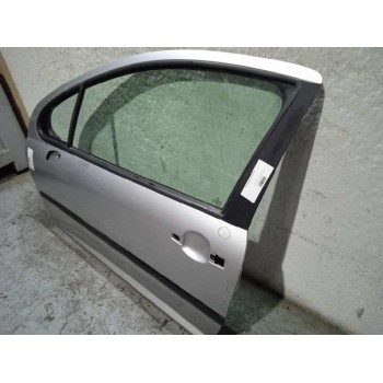 Recambio de puerta delantera izquierda para peugeot 207 xs referencia OEM IAM  PLATA 3 PUERTAS