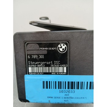 Recambio de abs para bmw serie 1 berlina (e81/e87) 118d referencia OEM IAM 3451678930001 10020604174 6789301