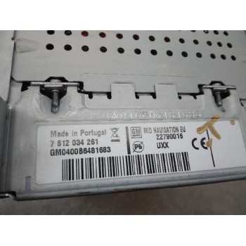 Recambio de sistema navegacion gps para opel insignia berlina sport 4x4 referencia OEM IAM 7612034261 CAJA 