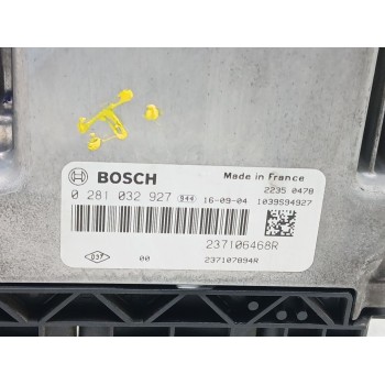 Recambio de centralita motor uce para renault talisman (lp_) 1.6 dci 160 referencia OEM IAM 237106468r 237107894r 0281032927