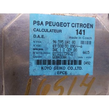 Recambio de centralita direccion para citroën c3 hdi 70 collection referencia OEM IAM 9659514180  