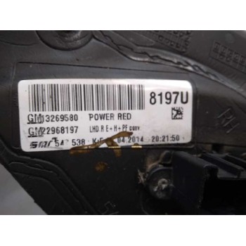 Recambio de retrovisor derecho para opel insignia berlina excellence referencia OEM IAM 13269580 7 PINES 