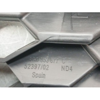 Recambio de rejilla delantera para volkswagen polo (6r1) advance referencia OEM IAM 6R0853677C  