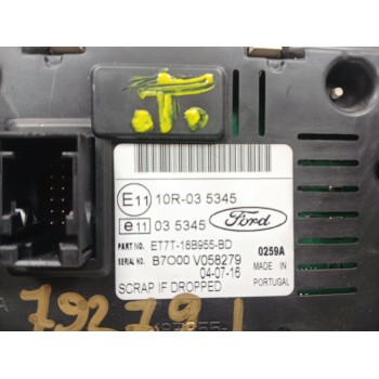 Recambio de display para ford transit courier b460 monospace 1.0 ecoboost referencia OEM IAM ET7T18B955BD  