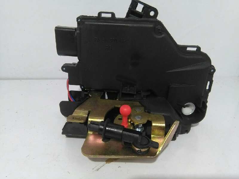 Recambio de cerradura puerta delantera izquierda para audi a4 berlina (8e) referencia OEM IAM 4B1837015B NUEVO FICHA NEGRA 9 PIN