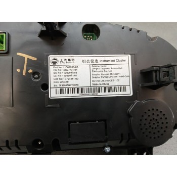 Recambio de cuadro instrumentos para mg zs luxury referencia OEM IAM 1100990003 1100990003 