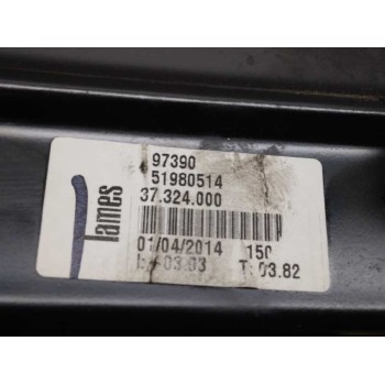 Recambio de elevalunas delantero izquierdo para fiat 500 l (330) basic referencia OEM IAM 51980514 6 PINES 