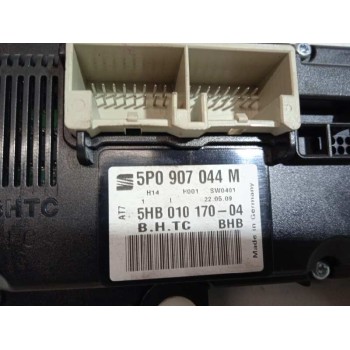 Recambio de mando climatizador para seat leon (1p1) style ecomotive referencia OEM IAM 1P0907044 5P0907044M 