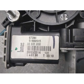 Recambio de elevalunas trasero derecho para fiat 500 l (330) basic referencia OEM IAM 51980515 6 PINES 
