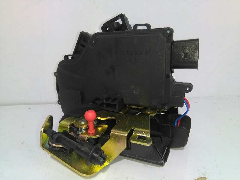 Recambio de cerradura puerta trasera derecha para audi a4 berlina (8e) referencia OEM IAM 8E0839016C NUEVO FICHA NEGRA 7 PINS