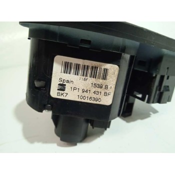 Recambio de mando luces para seat leon (1p1) style ecomotive referencia OEM IAM 1P1941431BRFKZ 2ºFASE C/ANTINIEBLA