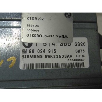 Recambio de centralita cambio automatico para bmw serie 3 compact (e46) 320td referencia OEM IAM 96024915  