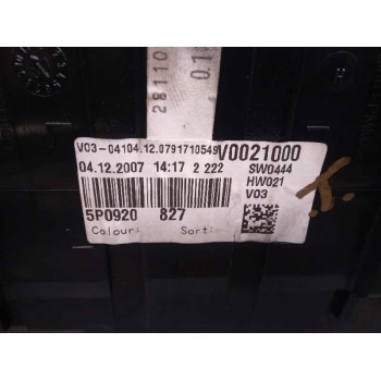 Recambio de cuadro instrumentos para seat altea (5p1) stylance / style referencia OEM IAM 5P0920827 5P0920827 